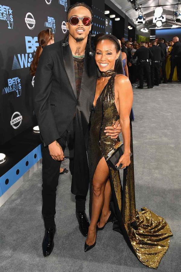 August Alsina and Jada Pinkett Smith.