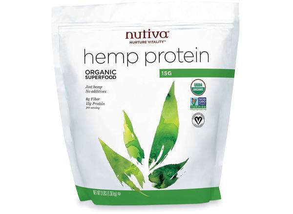 Nutiva hemp protein powder 15 grams unsweetened