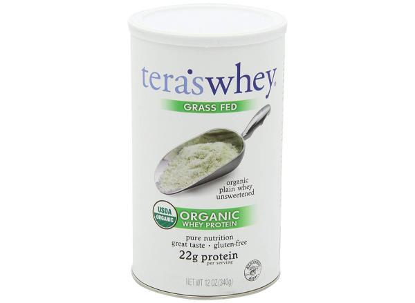 Teras whey grass fed organic whey protein co<em></em>ncentrate powder unsweetened