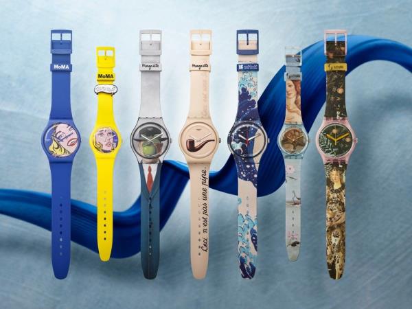 The Swatch Art Journey collection celebrates seven masterpieces by artist such as Sandro Botticelli, Roy Lichtenstein and Katsushika Hokusai.