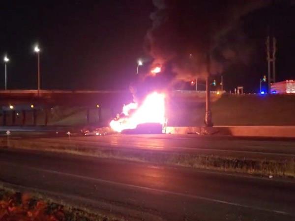 Highway 401 collision