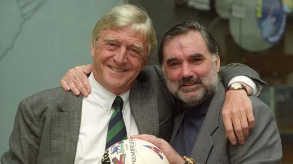 Michael Parkinson and football legend George Best