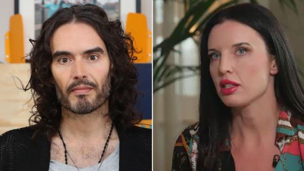 Russell Brand and Georgina Baillie