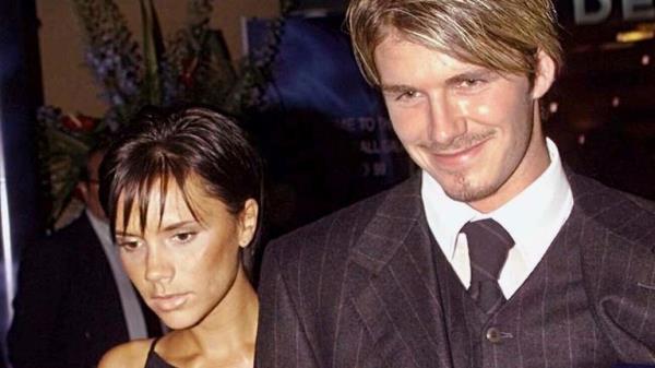 Victoria and David Beckham pictured in Mo<em></em>naco in August 1999. Pic: AP